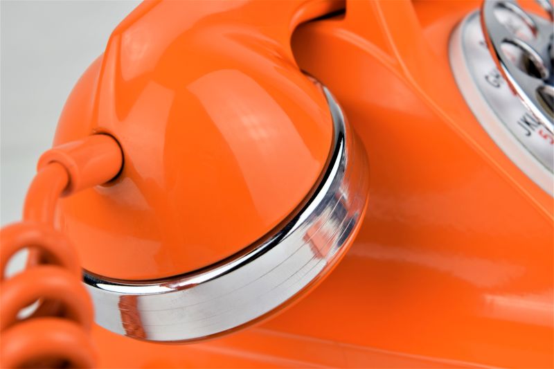 302 - Orange - Chrome Trim
