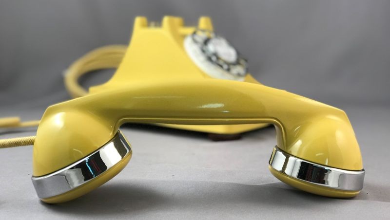 Western Electric 302 - Yellow - Chrome Trim