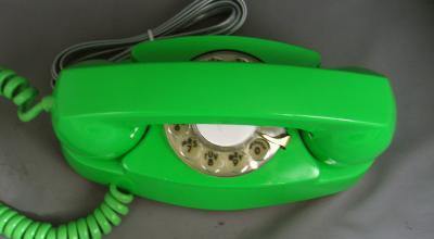 702 - Lime Green Princess Phone