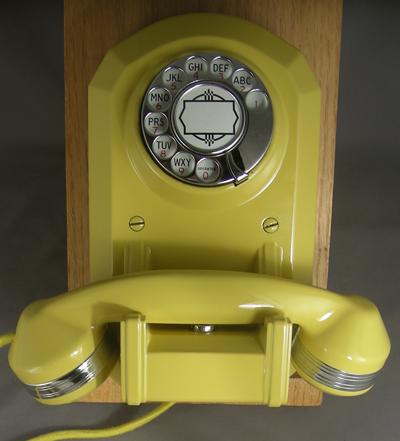 Automatic Electric Type 50 - Yellow Finish with Chrome Trim