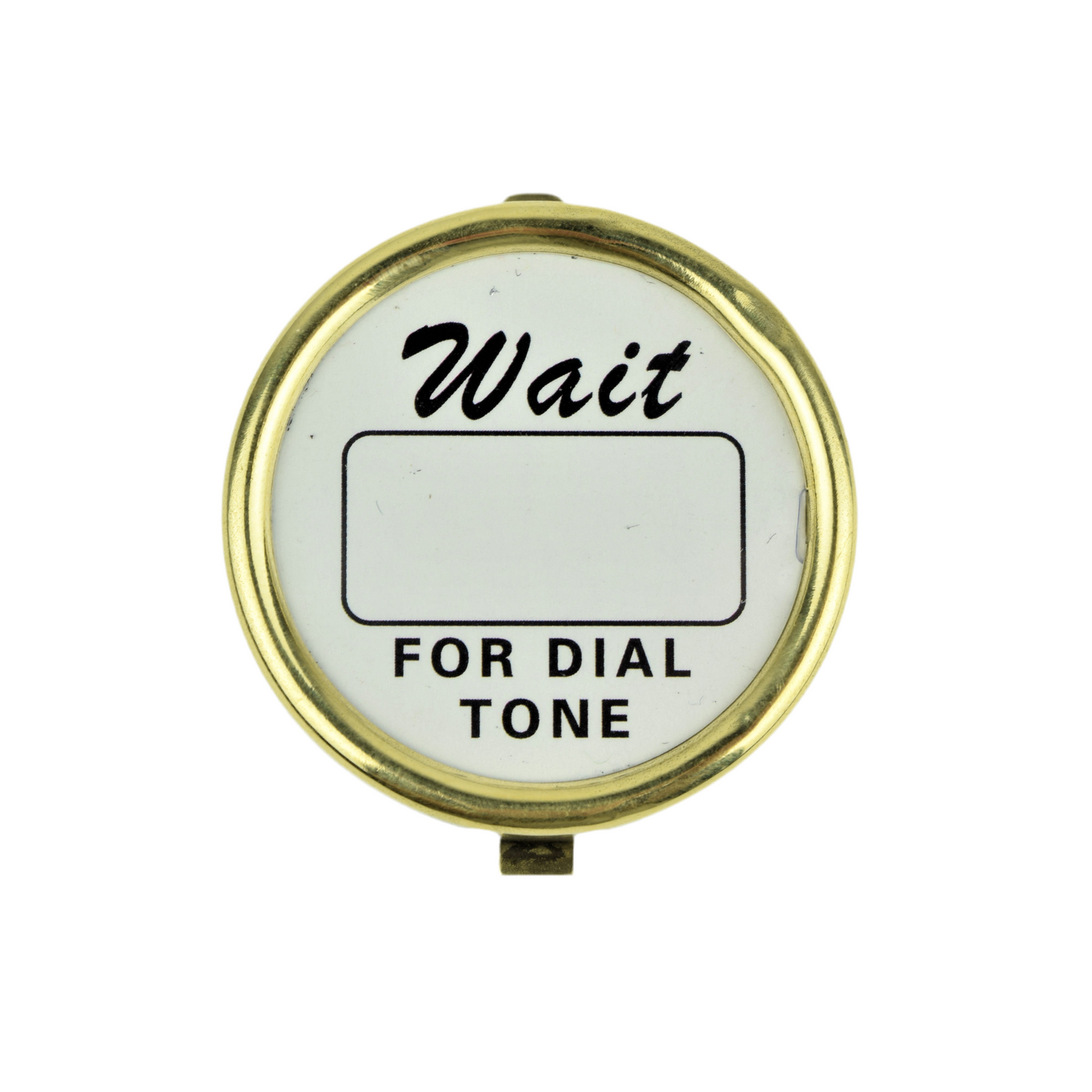 Western Electric Dial Card Kit - Brass