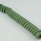 Cord - Handset - Green - Hardwired - 4 Conductor - Spade Terminations