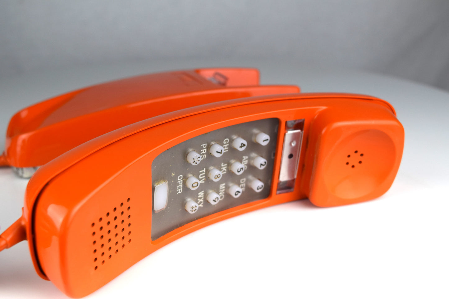 Trimline Wall Telephone - Orange