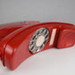 Rotary Dial Trimline Wall Phone - Red
