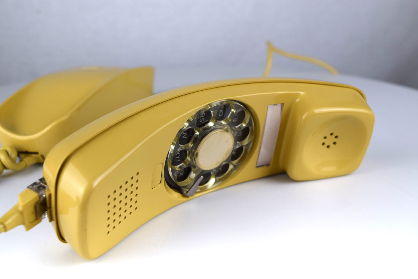 Trimline - Harvest Gold - Rotary Dial Wall Phone