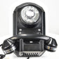 Automatic Electric 1940s Wall Telephone - Black with Chrome Trim