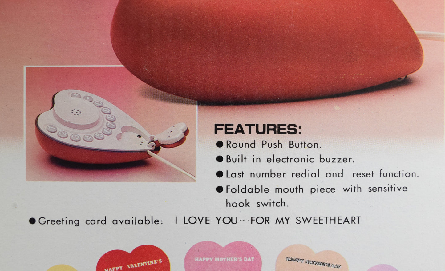 Heart 1 Novelty Phone