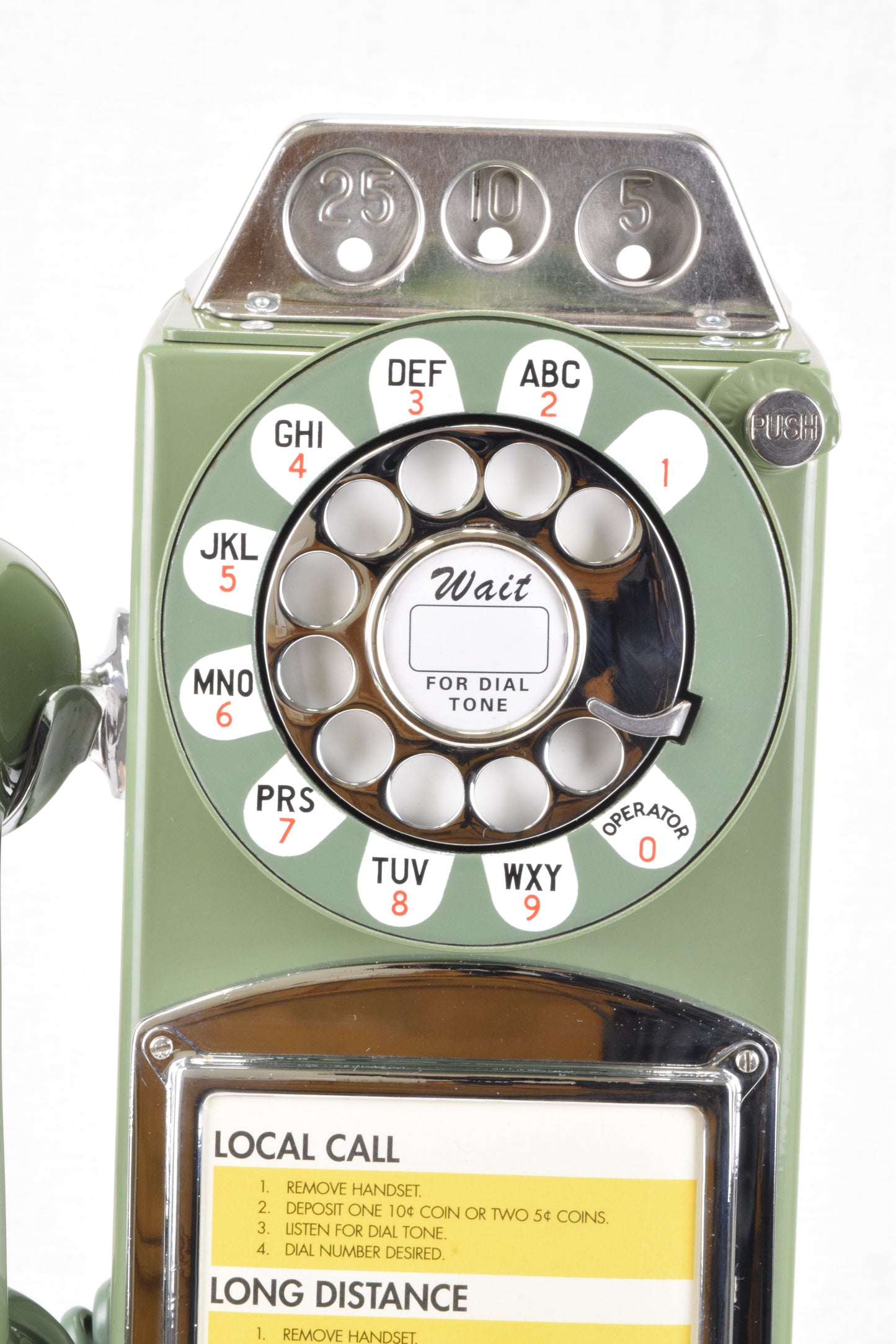 Northern or Western Electric - 233 - Moss Green Payphone