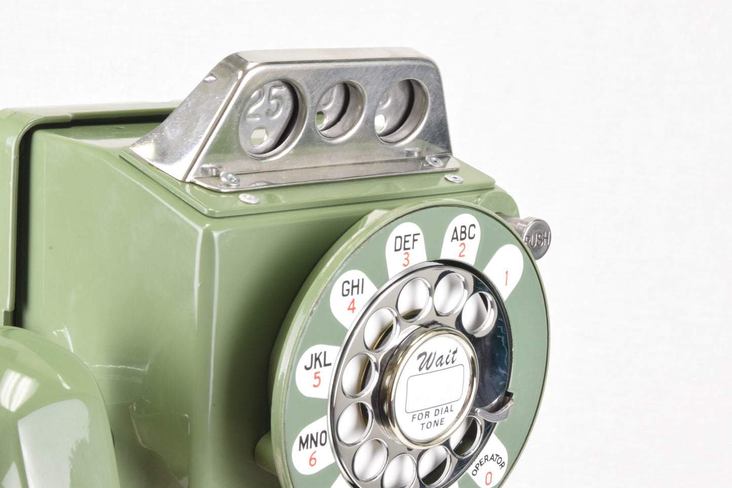 Northern or Western Electric - 233 - Moss Green Payphone