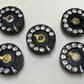 Set of 5 Automatic Electric Dials