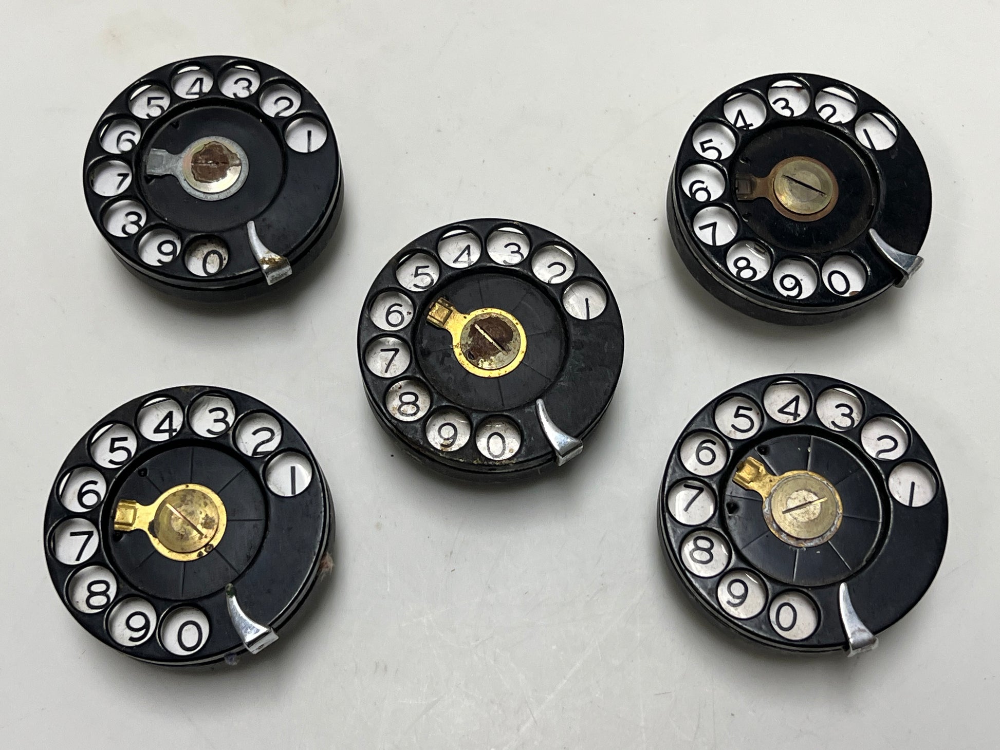 Dials Device Set of 5 Automatic Electric Dials – oldphoneworks