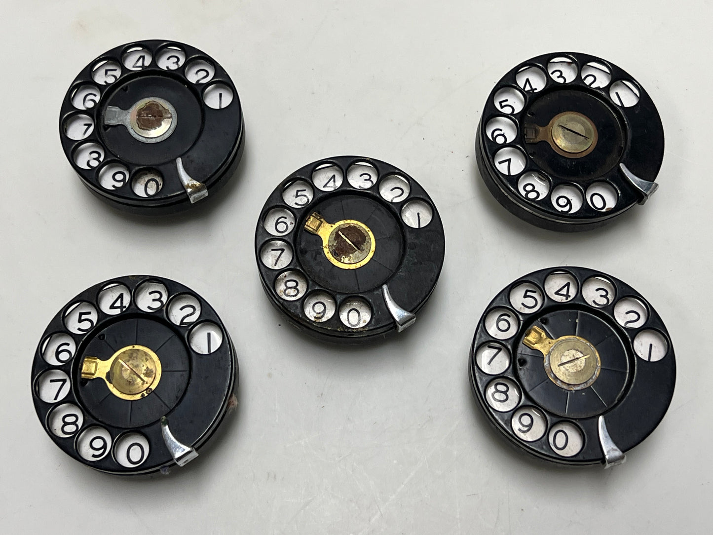 Set of 5 Automatic Electric Dials