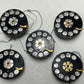 Set of 5 Northern Electric 6QD Dials