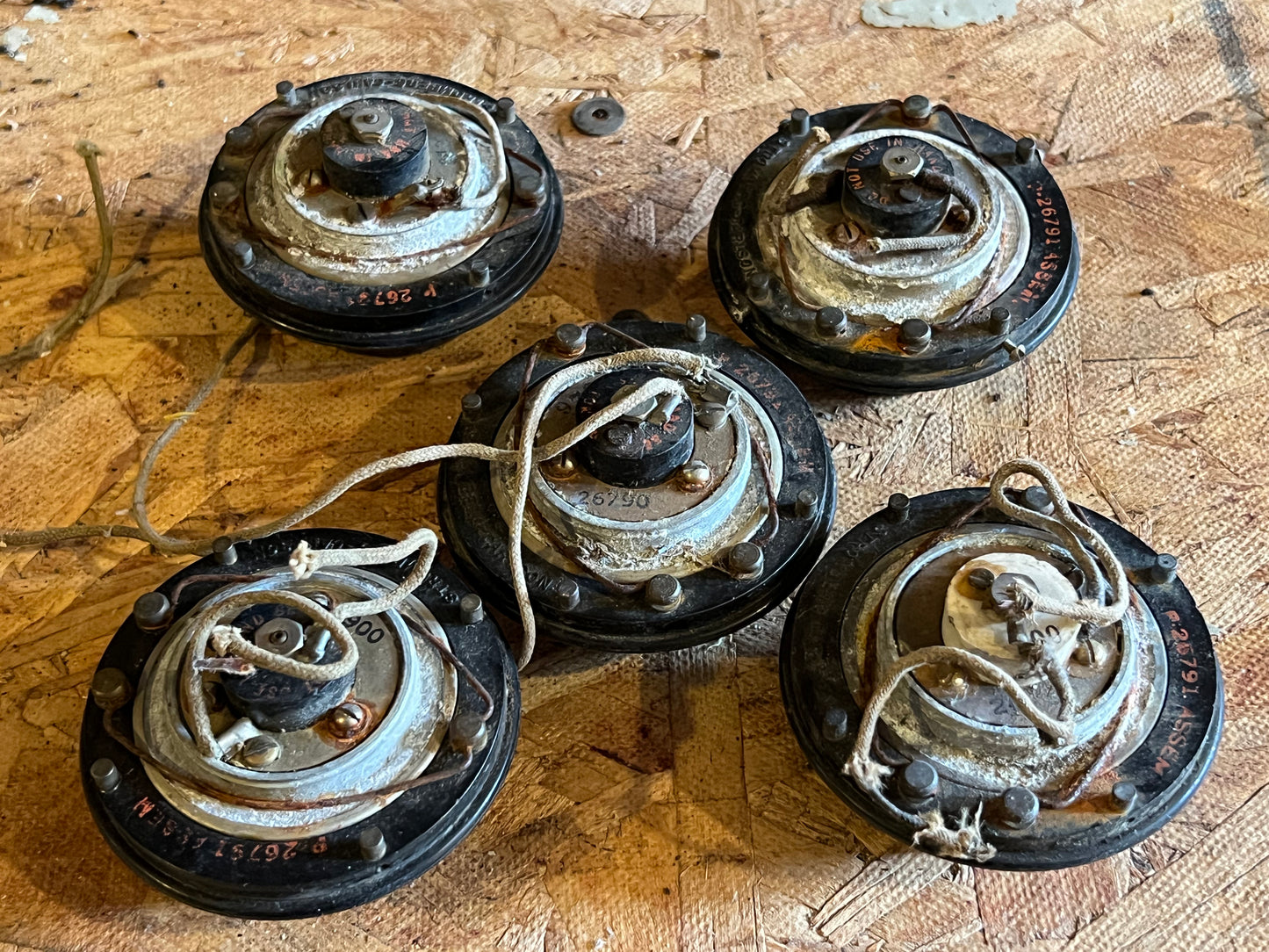 Set of 5 Bulldog Mouthpeices - 3 styles to choose from