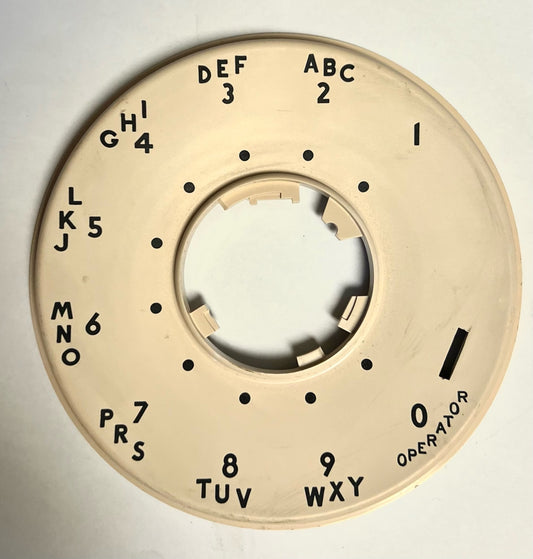 500/554 Dial Bezel - Ivory - For No 9 Dial
