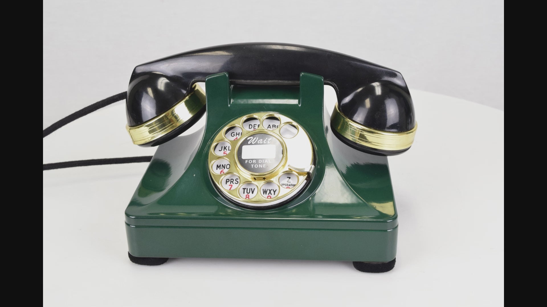 Galion - Forest Green with Chrome Trim – oldphoneworks