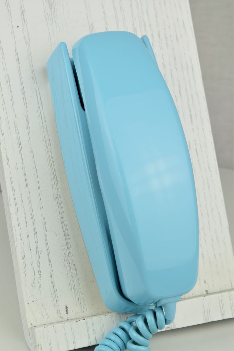 Trimline - Blue - Rotary Dial Wall Phone