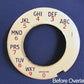 Automatic Electric Alphanumeric Dial Plate Overlay - Operator