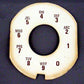 Nothern Electric  Alphanumeric Contempra Dial Plate Overlay