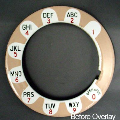 Western Electric Overlay for Payphone - Beige