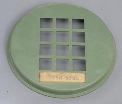Western Electric 3554 Dial Faceplate - Green