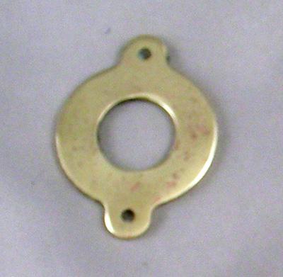 Crank Escutcheon, Brass, 1.5 inch Flare