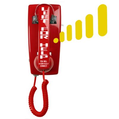 5501 Auto-Dial Elevator Wall Phone