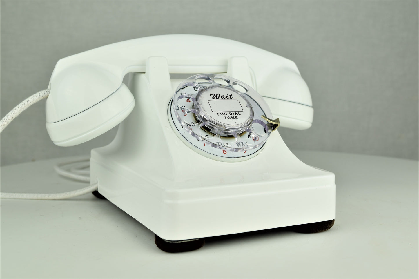 Vintage Rotary Phone Gray Rotary Telephone Swedish Vintage