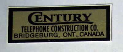 Century Water Decal