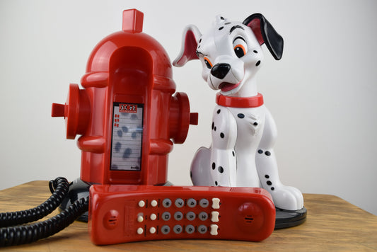 101 Dalmations Telephone with Fire Hydrant