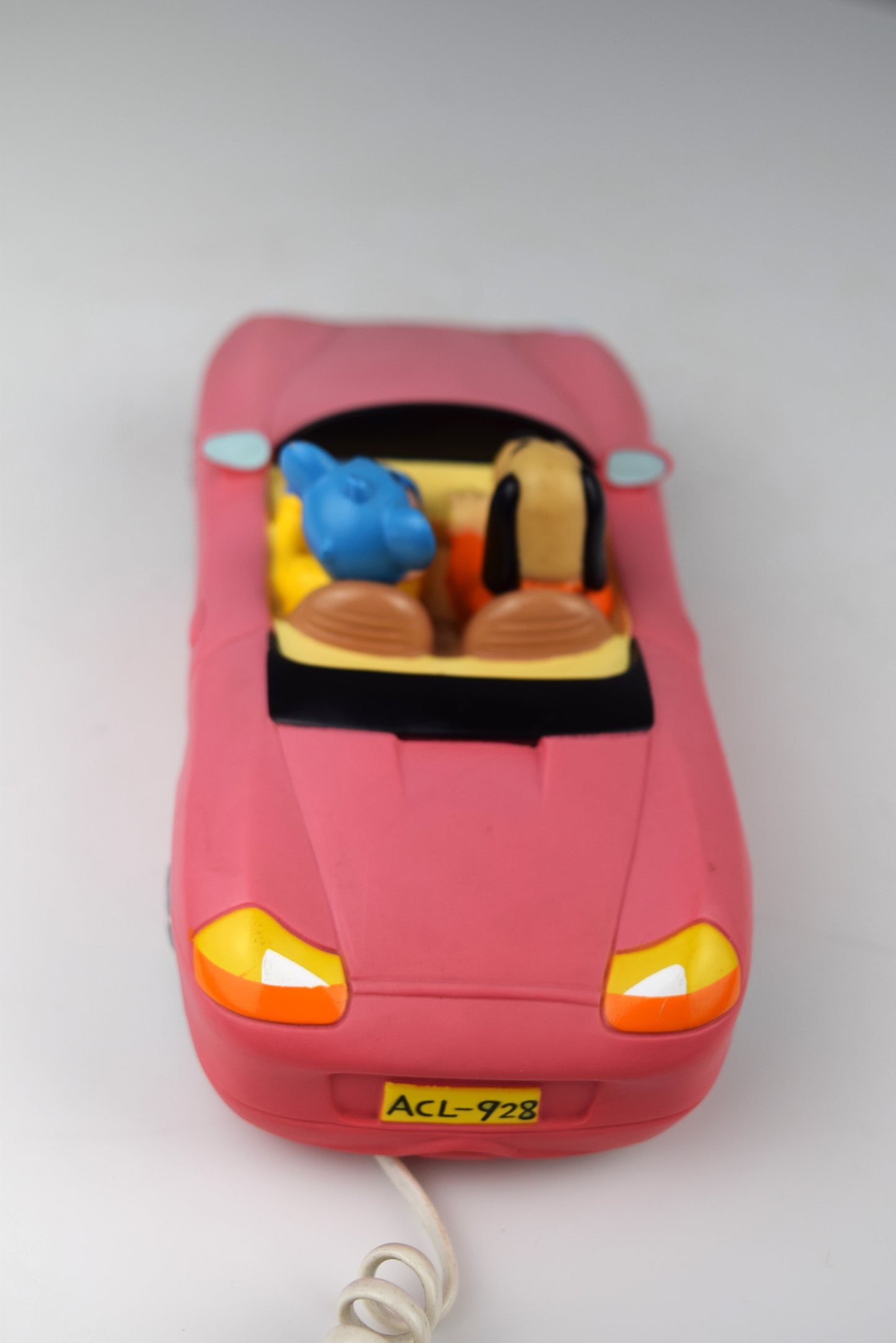 Dr Dog and Fortune Mouse Novelty Car Telephone - Pink