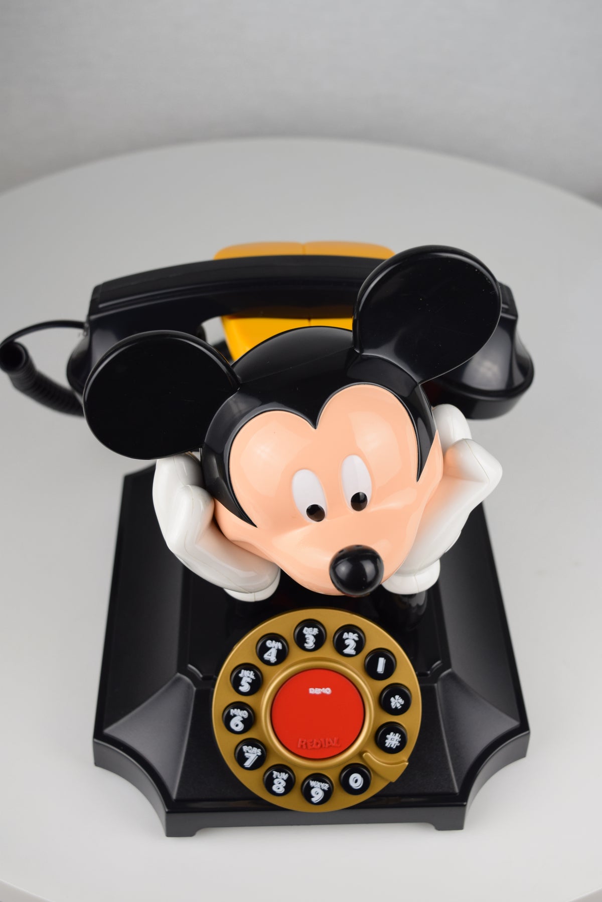 Mickey Mouse Talking Desk Telephone – oldphoneworks