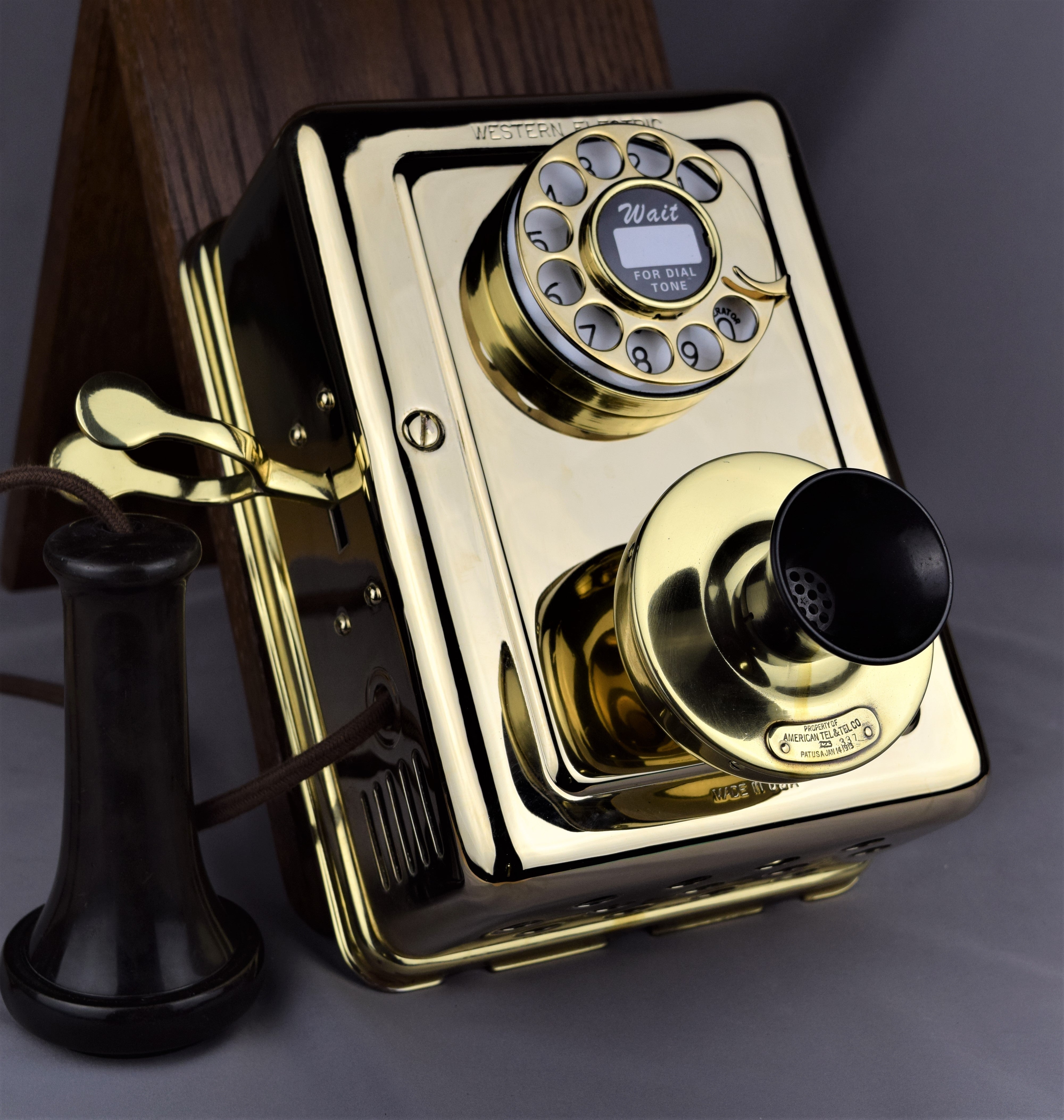 Western electric purchases antique phone