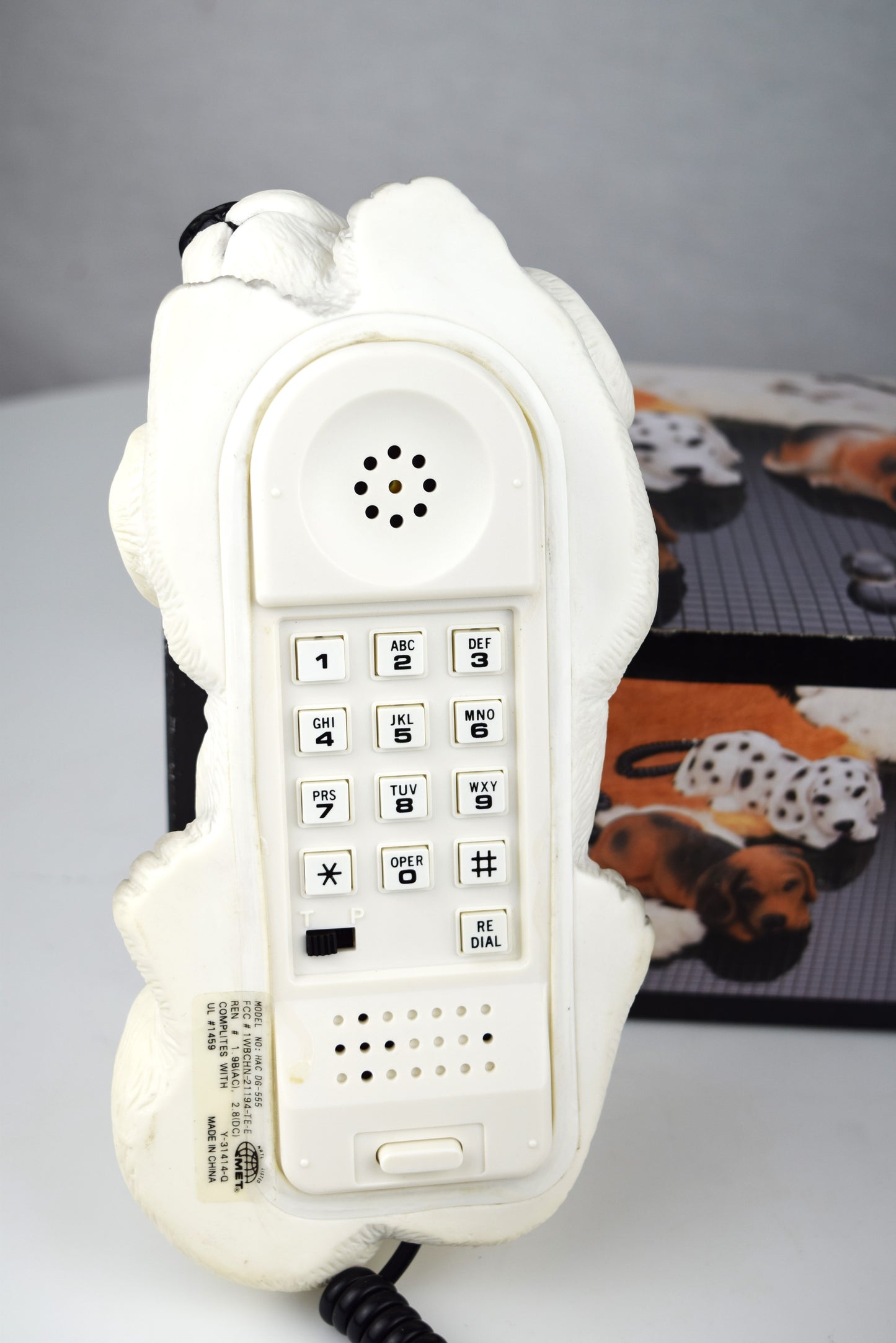 Dalmation Dog Telephone