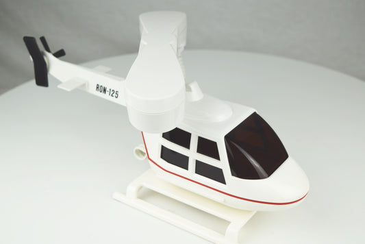 Helicopter Phone - White