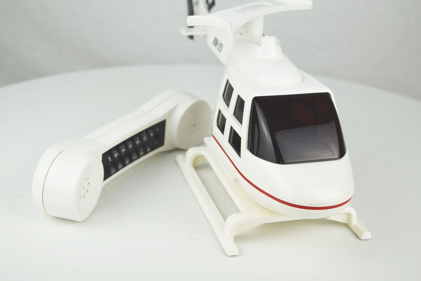 Helicopter Phone - White