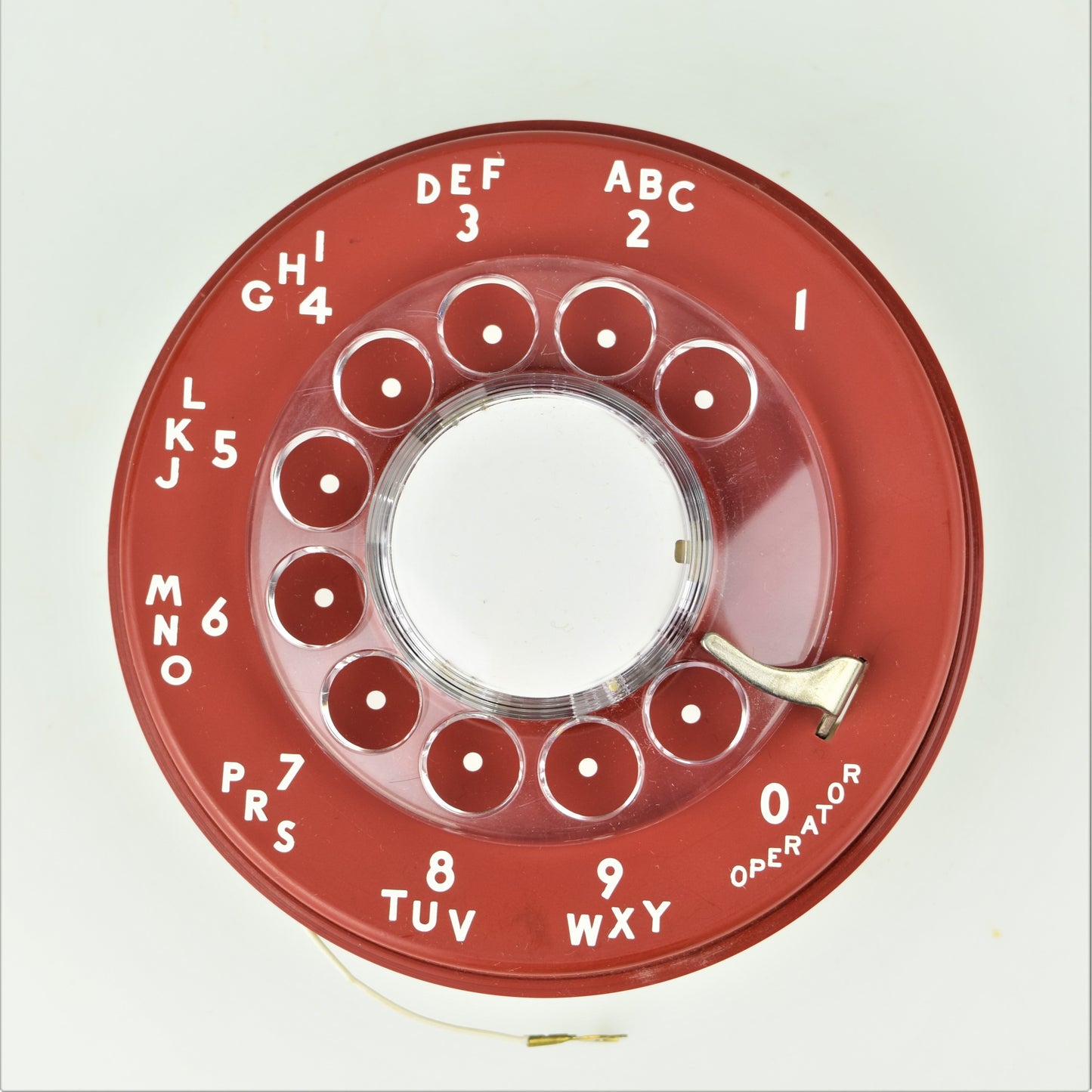 Western Electric - 500 Dial - Cherry Red