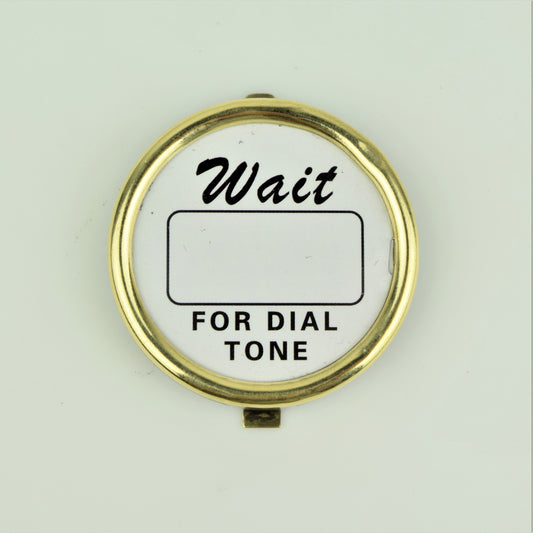 Western Electric Dial Card Kit - Brass