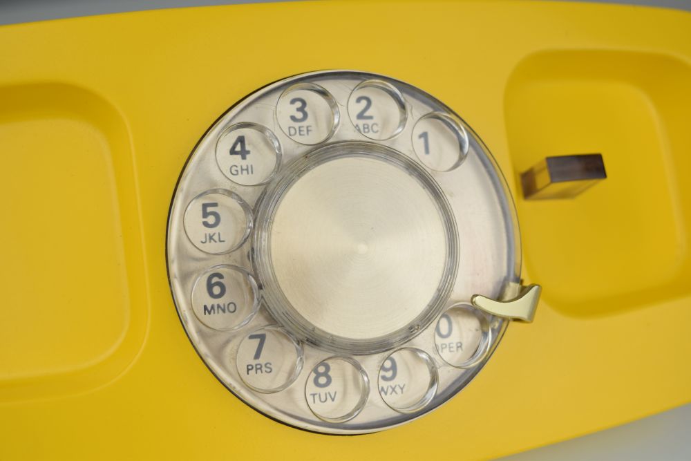 Western Electric Accent Designline Telephone - Yellow