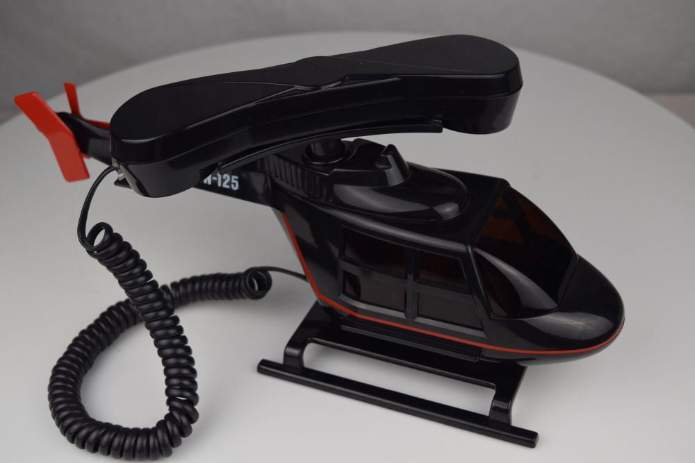 Helicopter Phone - Black