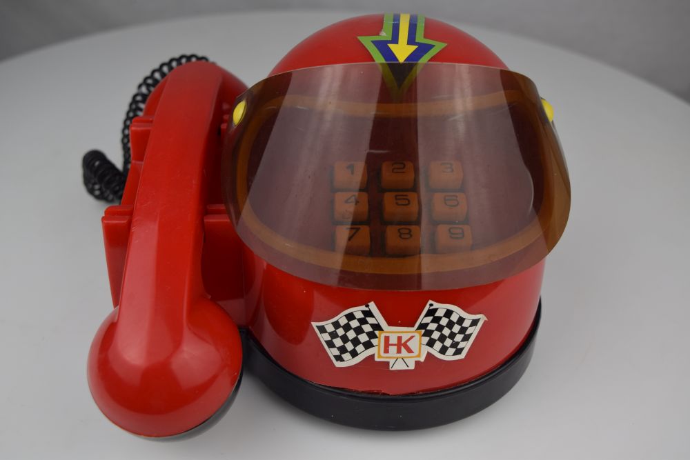 Racing Helmet Phone