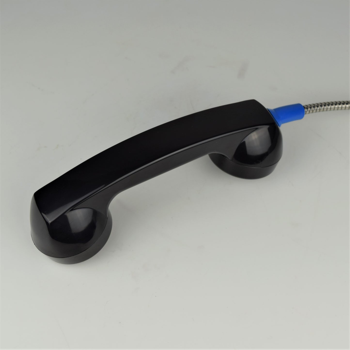 Western Electric style - Payphone Handset - Black with 32" Cable