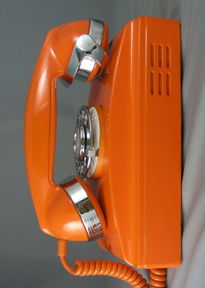 Western Electric 354 - Orange - Chrome Trim