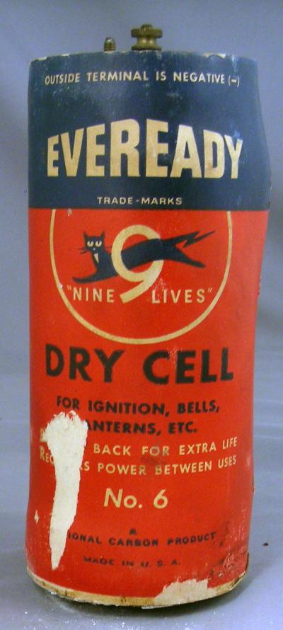 Eveready No 6 Dry Cell