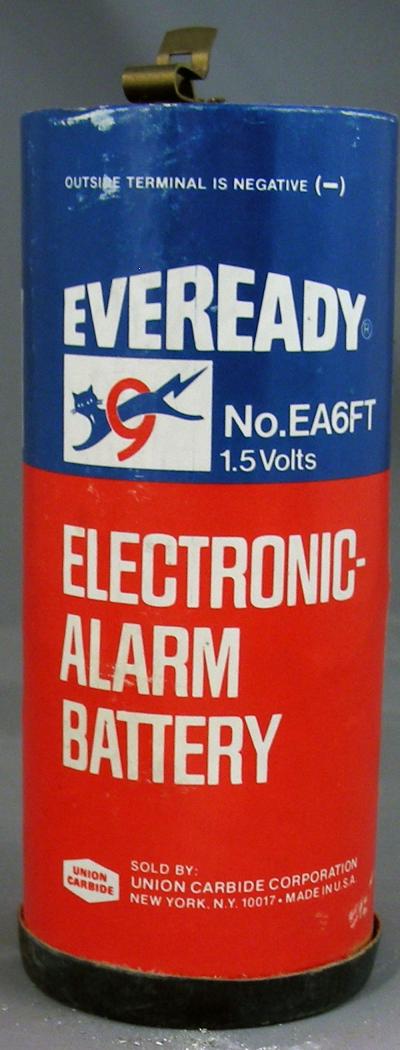 Eveready Dry Cell Electronic Alarm Battery