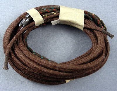 Cord- Subset - Cloth -3 Conductor- Brown - NOS OEM, EQUIV TO KELL F640D,FOR 700/725/900A/925A