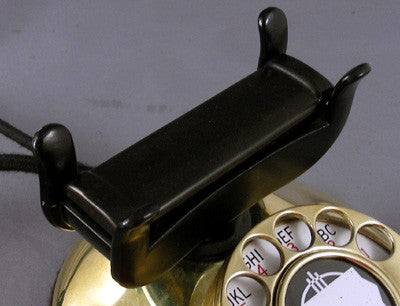 Reproduction Petite Desk Telephone -  Brass Version