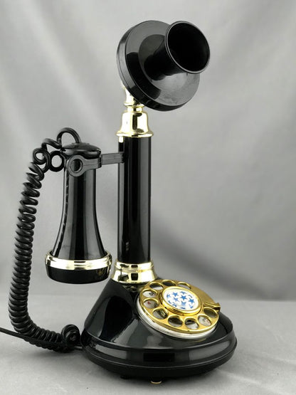 Reproduction Candlestick Telephone - Rotary Dial - American Telephone