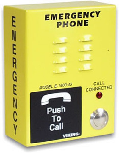 Handsfree Emergency Phone - Yellow