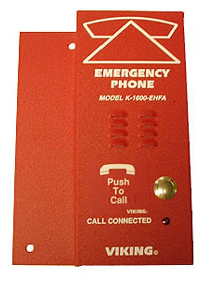 Emergency Elevator Phone - Red